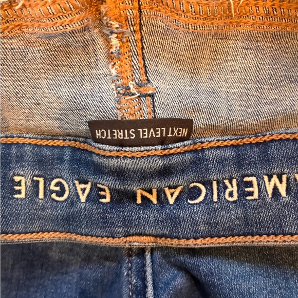 American Eagle Outfitters Blue Flare Jeans - Picture 4 of 5